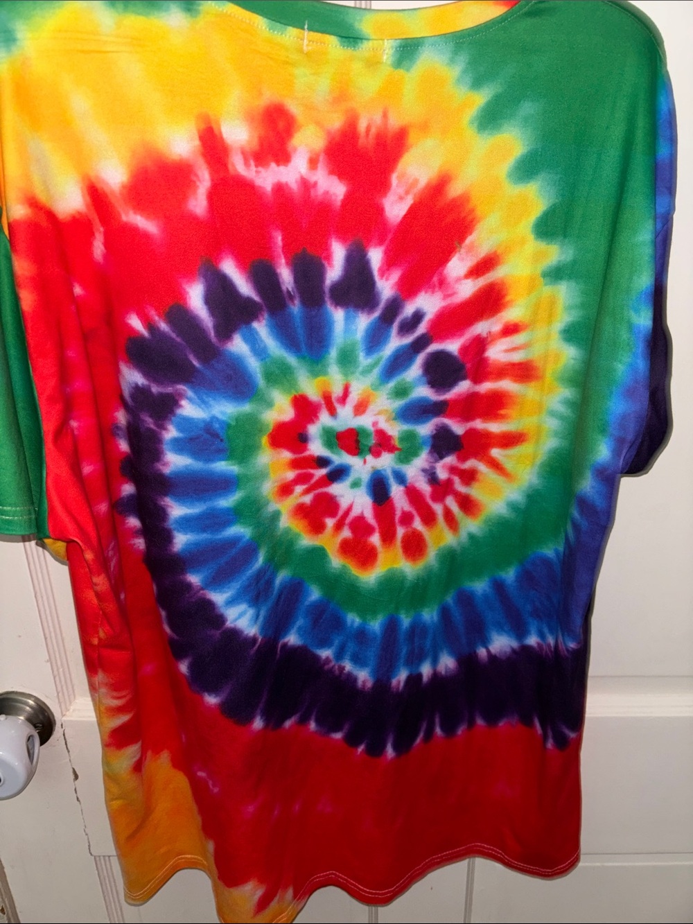 Tie-Dye Tee in Rainbow Colors - Picture 5 of 9
